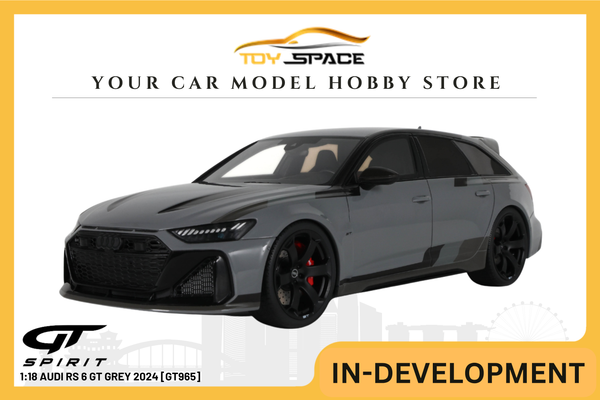 [GT SPIRIT] 1:18 Audi RS 6 GT Grey 2024 [GT965]