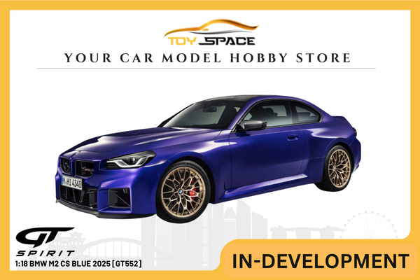 [GT SPIRIT] 1:18 BMW M2 CS Blue 2025 [GT552]
