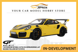 [GT SPIRIT] 1:18 Porsche 911 (992.1) GTS2 RS Nürburgring LAP Record Yellow 2017 [GT972]