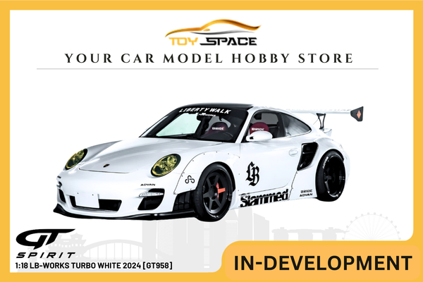[GT SPIRIT] 1:18 LB-Works Turbo White 2024 [GT958]