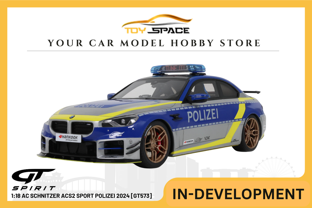 GT SPIRIT] 1:18 AC Schnitzer ACS2 Sport Polizei 2024 [GT573]