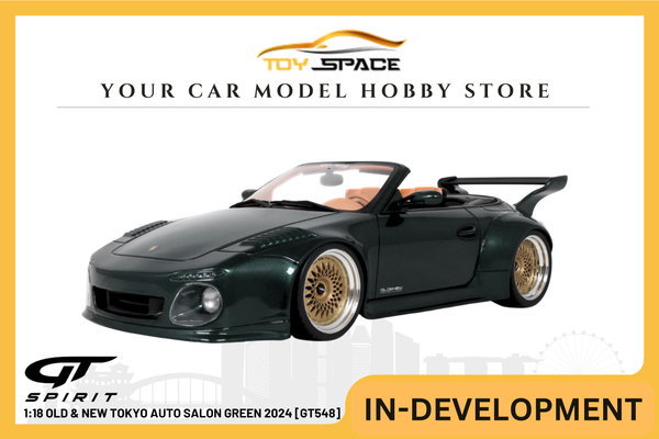 [GT SPIRIT] 1:18 Old & New Tokyo Auto Salon Green 2024 [GT548]