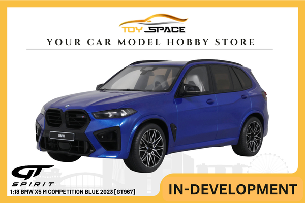 [GT SPIRIT] 1:18 BMW X5 M Competition Blue 2023 [GT967]