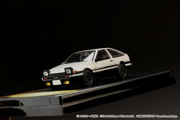 [HOBBY JAPAN] 1/64 Toyota Sprinter Trueno GT APEX (AE86) / Initial D Engine Mounted Model VS Kyoichi Sudo