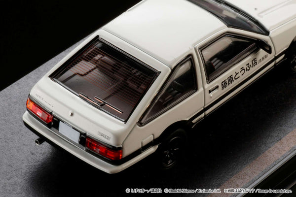 [HOBBY JAPAN] 1/64 Toyota Sprinter Trueno GT APEX (AE86) / Initial D Engine Mounted Model VS Kyoichi Sudo