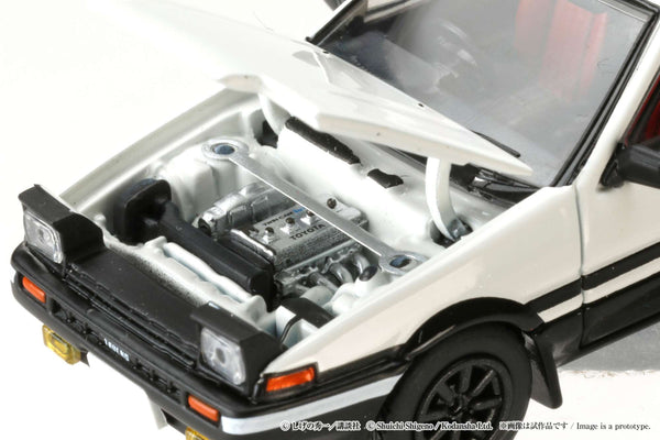 [HOBBY JAPAN] 1/64 Toyota Sprinter Trueno GT APEX (AE86) / Initial D Engine Mounted Model VS Kyoichi Sudo