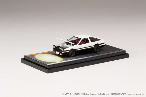 [HOBBY JAPAN] 1/64 Toyota Sprinter Trueno GT APEX (AE86) / Initial D Engine Mounted Model VS Kyoichi Sudo