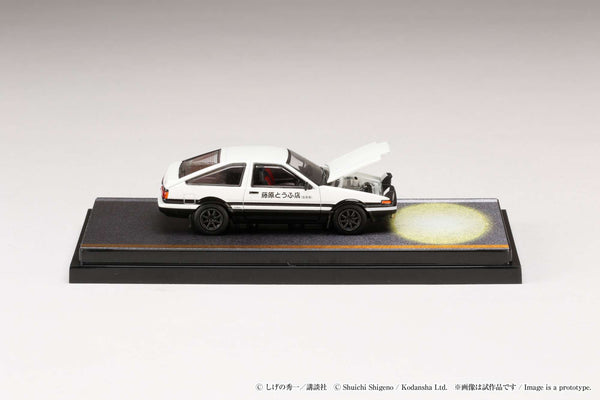 [HOBBY JAPAN] 1/64 Toyota Sprinter Trueno GT APEX (AE86) / Initial D Engine Mounted Model VS Kyoichi Sudo