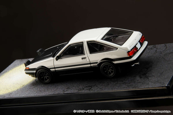 [HOBBY JAPAN] 1:64 Toyota Sprinter Trueno (AE86) Final Version / INITIAL D Engine Mounted Model vs Shinji Inui