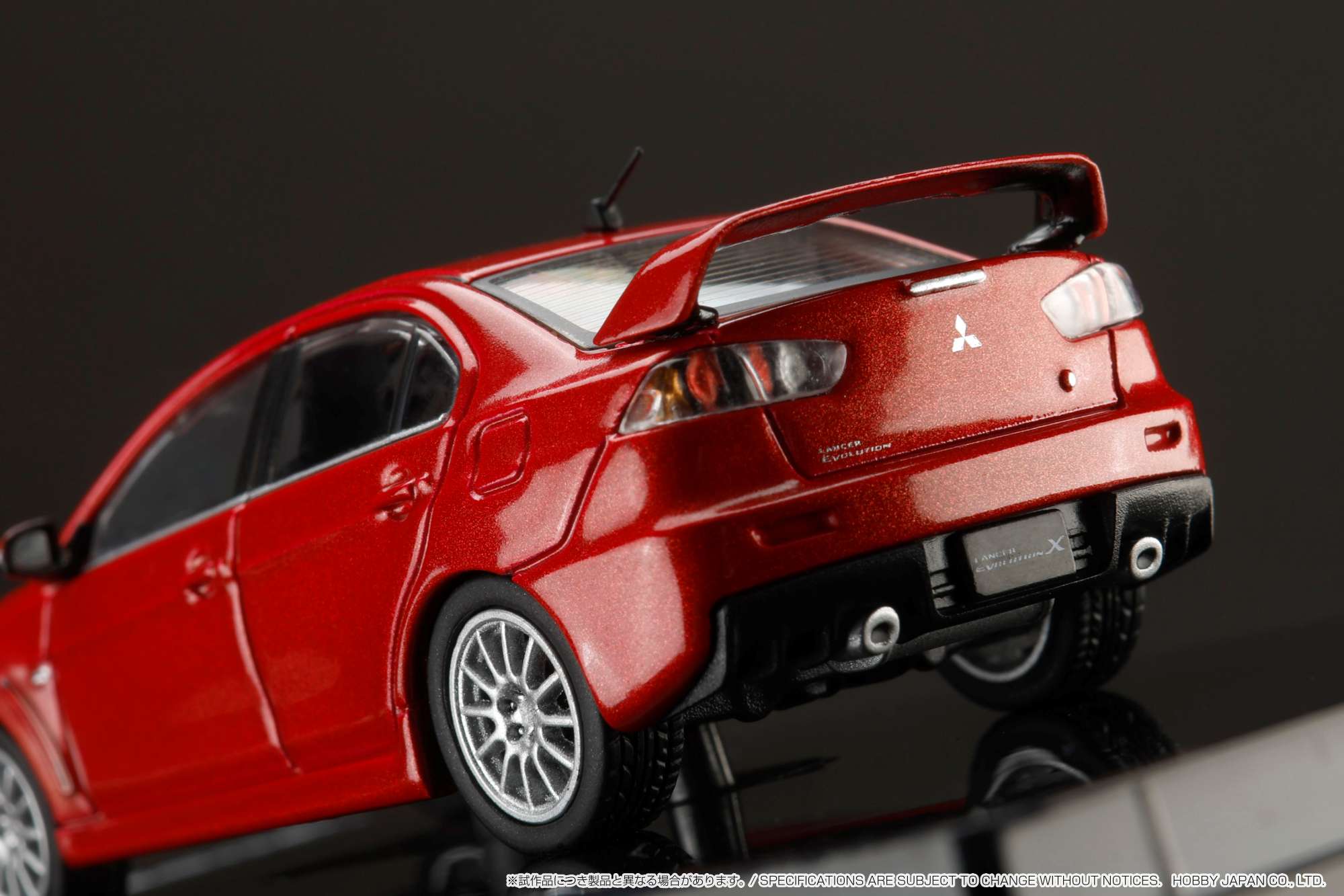 Hobby Japan 1/64 Mitsubishi Lancer Evolution 10 Red Metallic