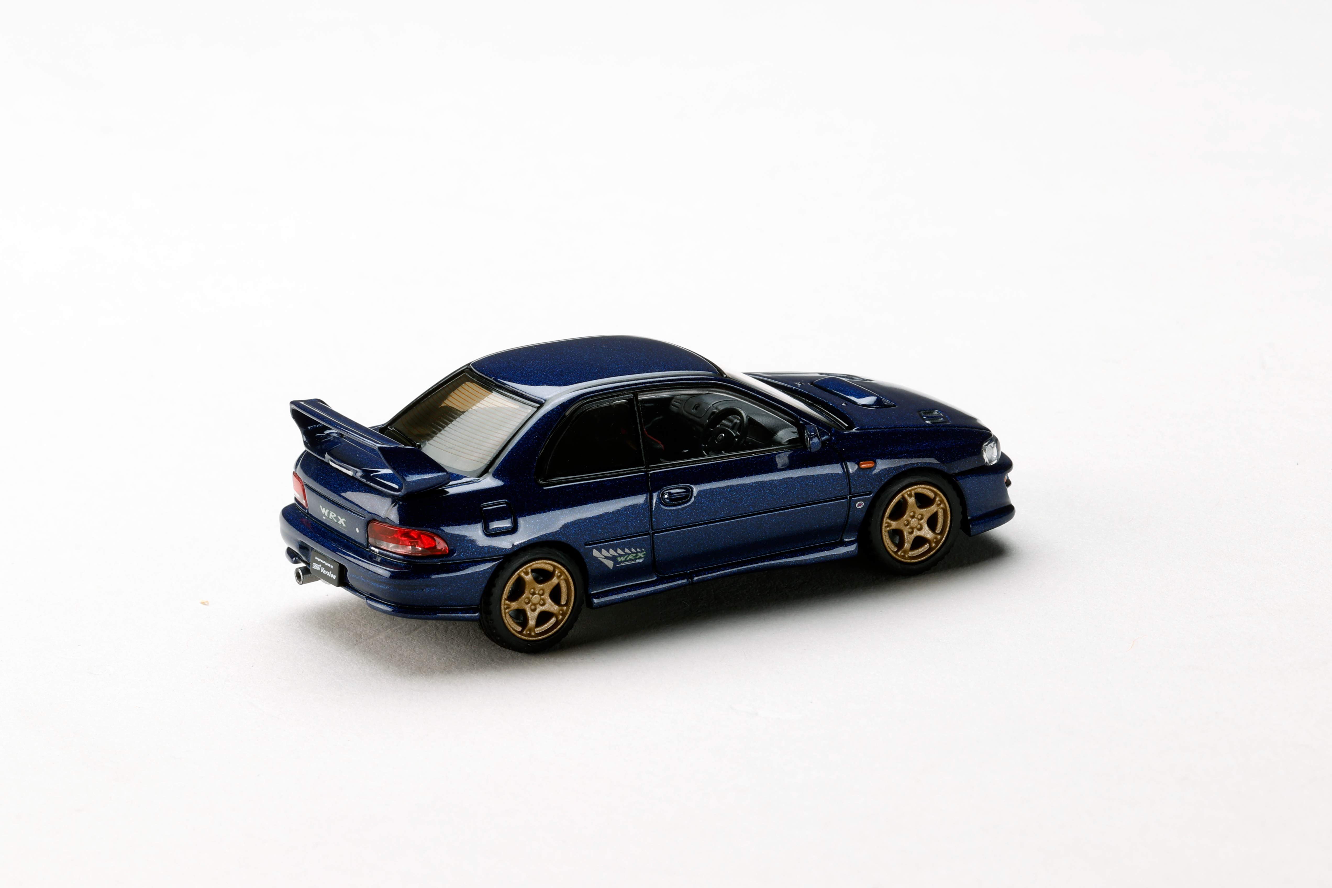 [HOBBY JAPAN] 1:64 Subaru Impreza Pure Sports Coupe WRX Type R STI Version VI Gran Blue Mica