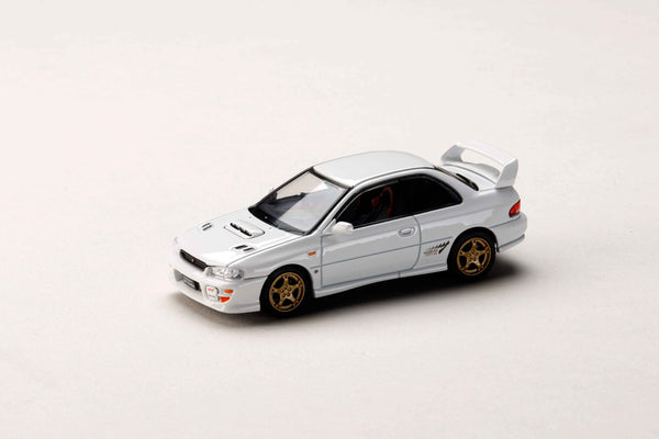 [HOBBY JAPAN] 1:64 Subaru Impreza Pure Sports Coupe WRX Type R STI Version VI Pure White