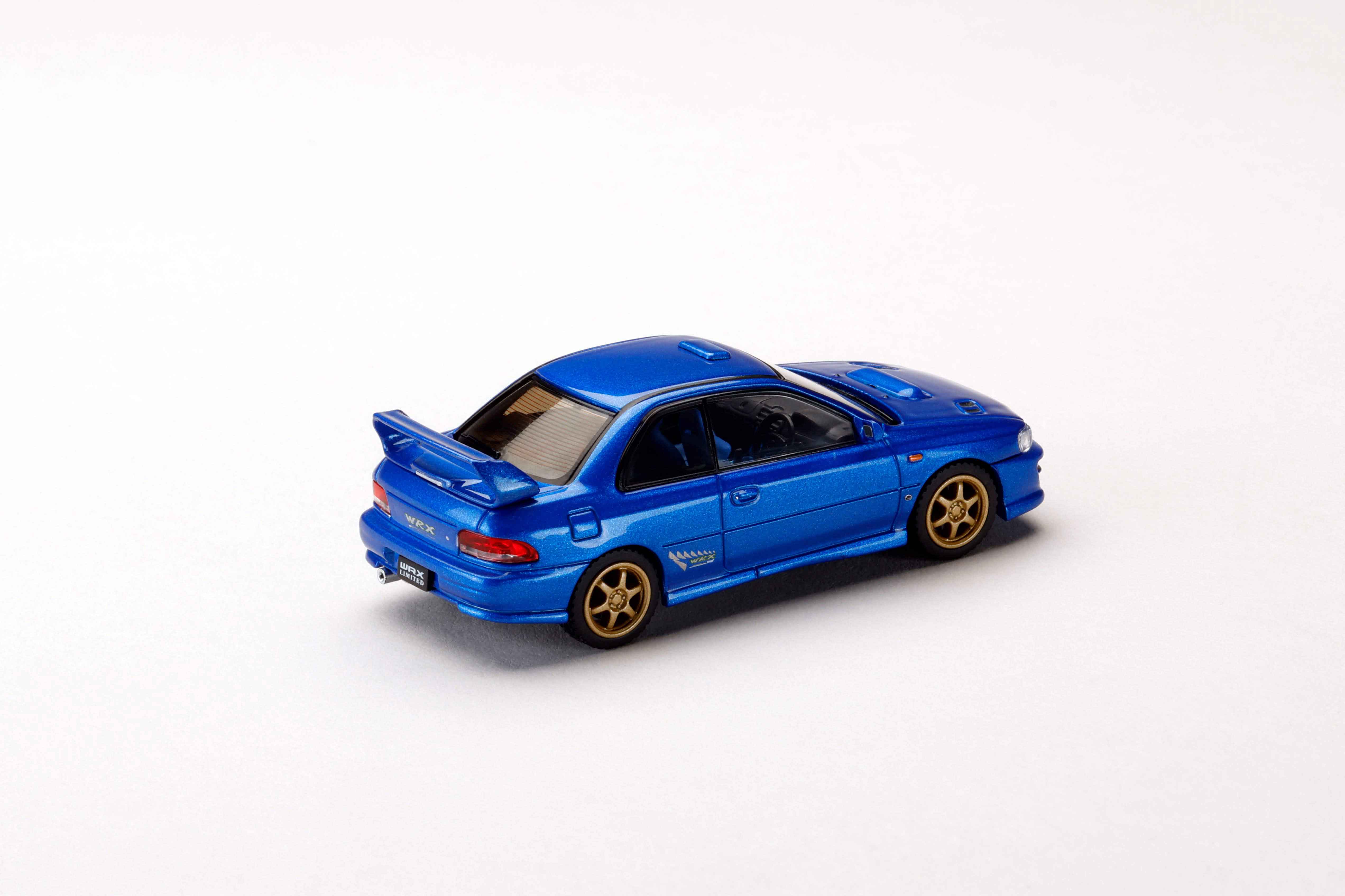 [HOBBY JAPAN] 1:64 Subaru Impreza WRX Type R STI VI Limited Sonic Blue
