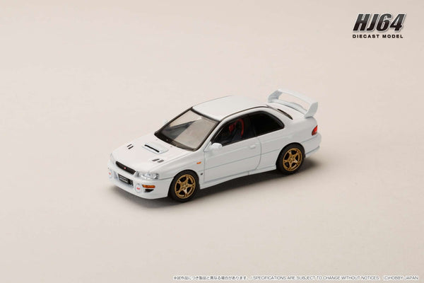 [HOBBY JAPAN] 1:64 Subaru Impreza Pure Sports Coupe WRX Type R STI Version VWR Type Front Bumper - Pure White