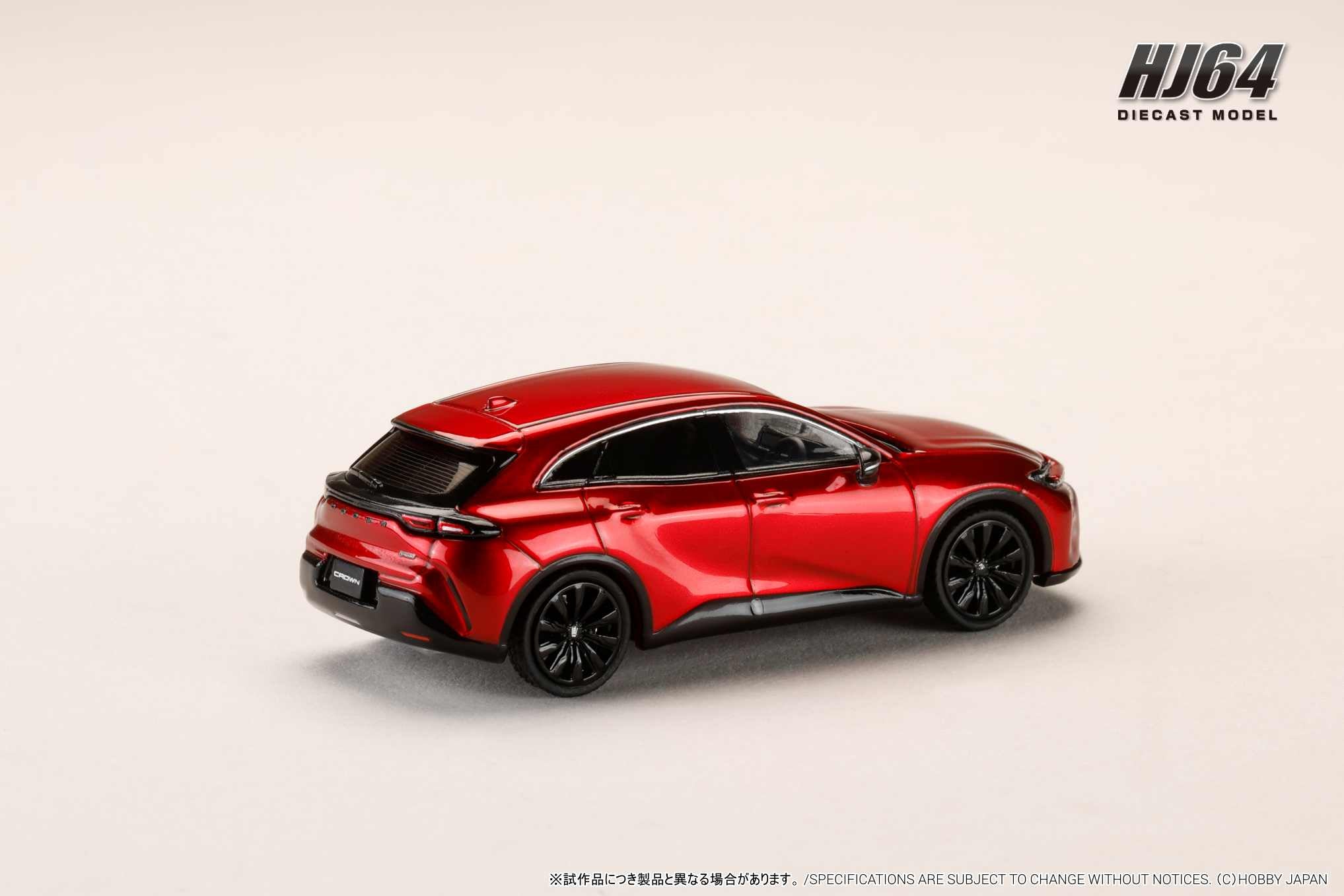 [HOBBY JAPAN] 1:64 Toyota Crown Sport Z 2.5L Hybrid Emortional Red Ⅲ