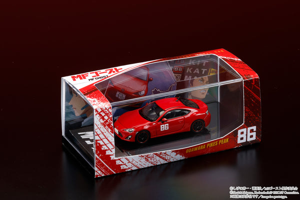 [HOBBY JAPAN] 1:64 Toyota 86 GT (ZN6) at Odawara Pikes Peak / MF Ghost – Kanata Katagiri