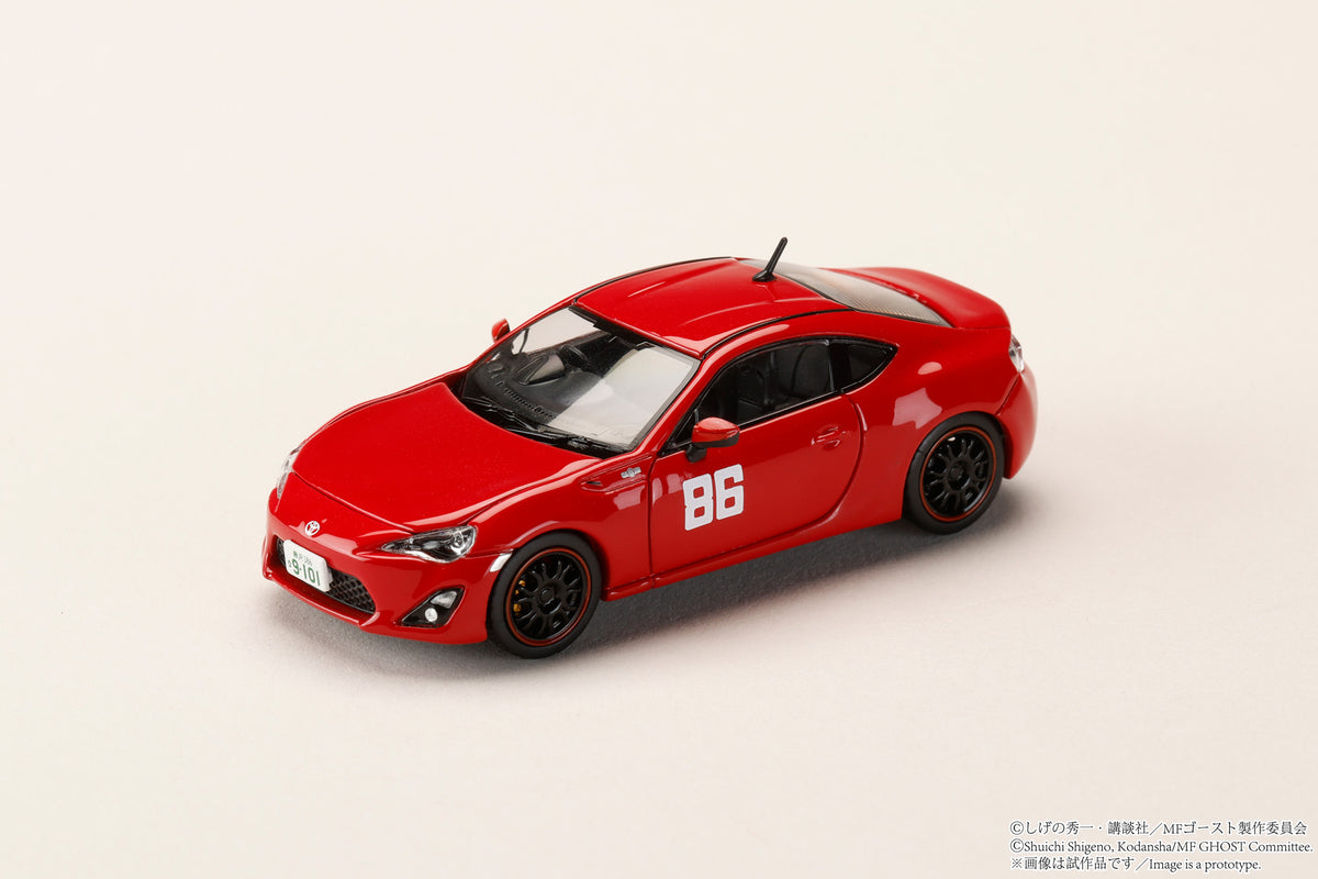 [HOBBY JAPAN] 1:64 Toyota 86 GT (ZN6) at Odawara Pikes Peak / MF Ghost – Kanata Katagiri - Toy Space Diecast Online Store Singapore