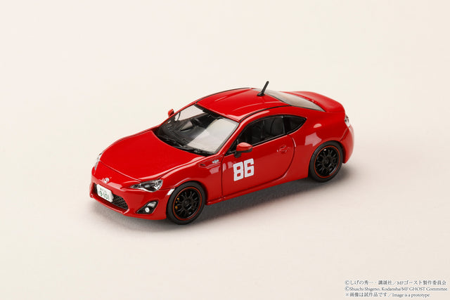 [HOBBY JAPAN] 1:64 Toyota 86 GT (ZN6) at Odawara Pikes Peak / MF Ghost – Kanata Katagiri - Toy Space Diecast Online Store Singapore