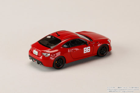[HOBBY JAPAN] 1:64 Toyota 86 GT (ZN6) at Odawara Pikes Peak / MF Ghost – Kanata Katagiri - Toy Space Diecast Online Store Singapore