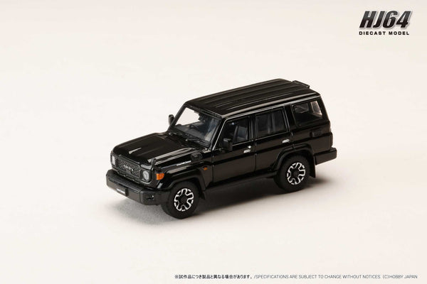 [HOBBY JAPAN] 1:64 Toyota Landcruiser 70 (GDJ76W) Attitude Black Mica
