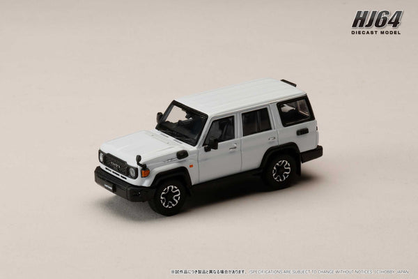 [HOBBY JAPAN] 1:64 Toyota Landcruiser 70 (GDJ76W) Super White Ⅱ