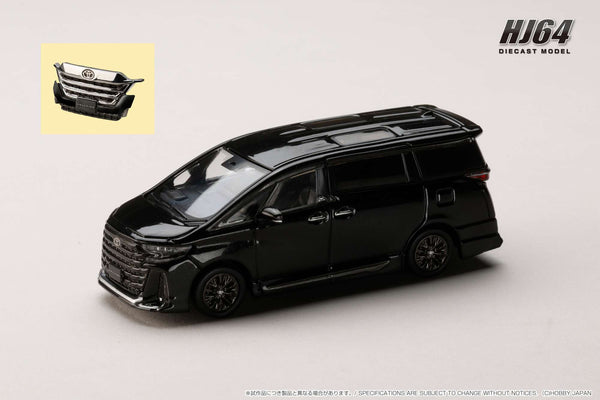 [HOBBY JAPAN] 1:64 Toyota Vellfire Z Premier Hybrid (H40W) / Genuine Options Black