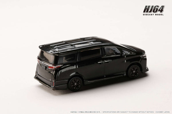 [HOBBY JAPAN] 1:64 Toyota Vellfire Z Premier Hybrid (H40W) / Genuine Options Black