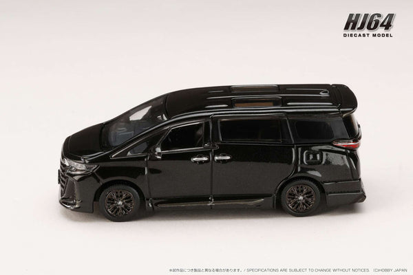 [HOBBY JAPAN] 1:64 Toyota Vellfire Z Premier Hybrid (H40W) / Genuine Options Black