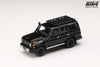 [HOBBY JAPAN] 1:64 Toyota Landcruiser 70 (GDJ76W) 2023 Customized Version Attitude Black Mica - Toy Space Diecast Online Store Singapore