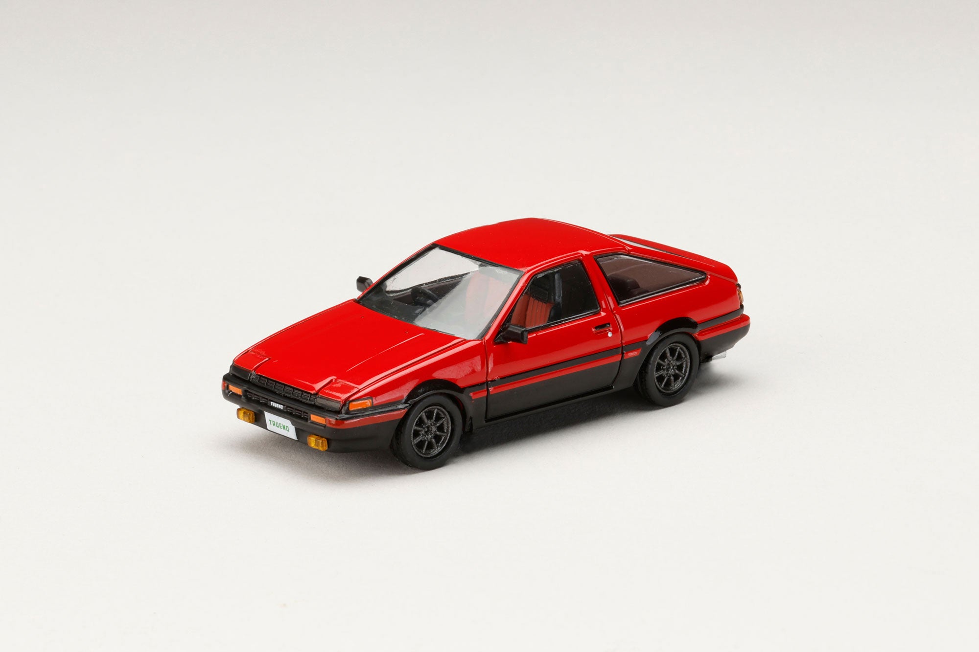[HOBBY JAPAN] 1:64 Toyota Sprinter Truneo (AE86) GT-Apex Jdm Customized Version Red / Black