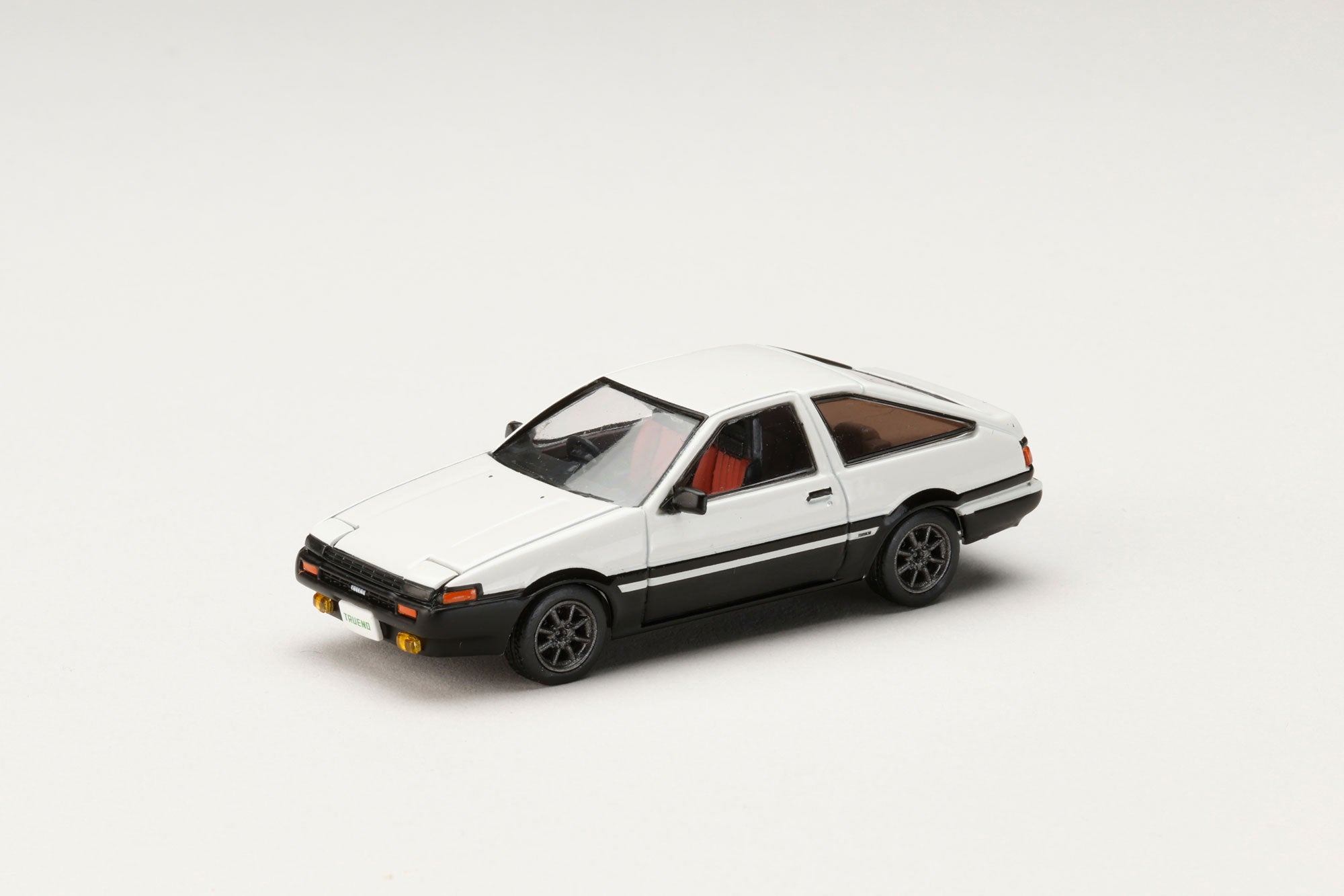 [HOBBY JAPAN] 1:64 Toyota Sprinter Truneo (AE86) GT-Apex Jdm Customized Version White / Black