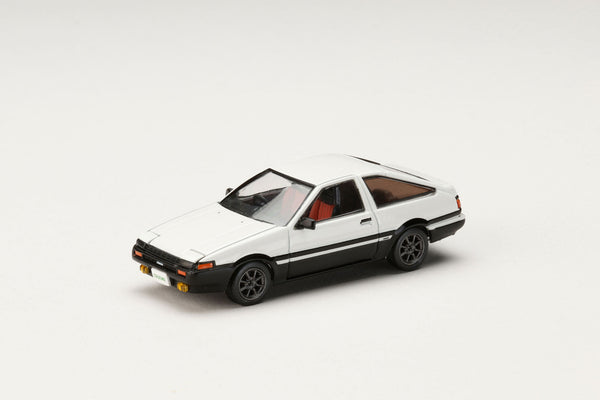 [HOBBY JAPAN] 1:64 Toyota Sprinter Truneo (AE86) GT-Apex Jdm Customized Version White / Black