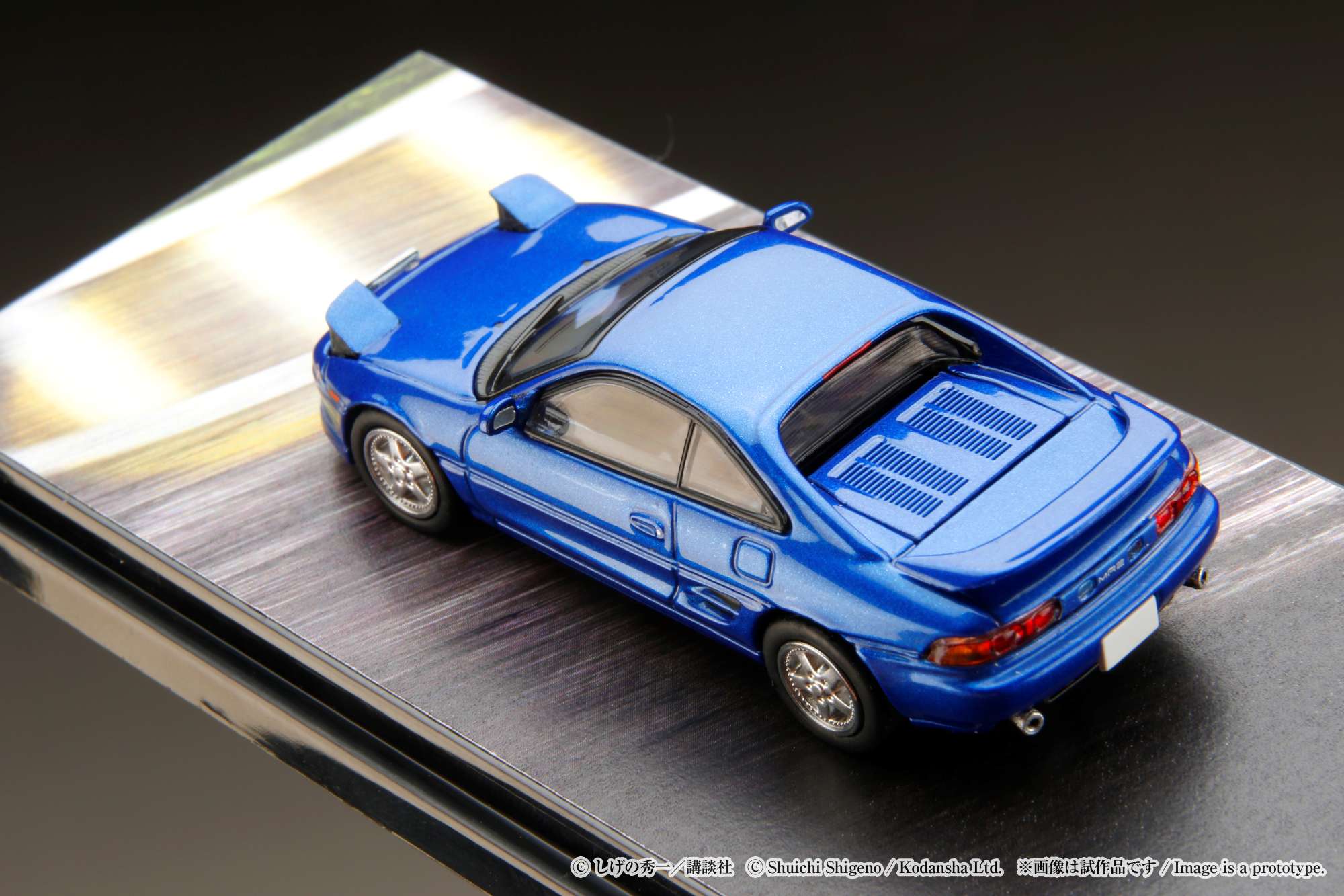 [HOBBY JAPAN] 1:64 Toyota MR2 (SW20) G-Limited / Initian D VS Takumi Fujiwara With Kai Kogashiwa Driver Figure