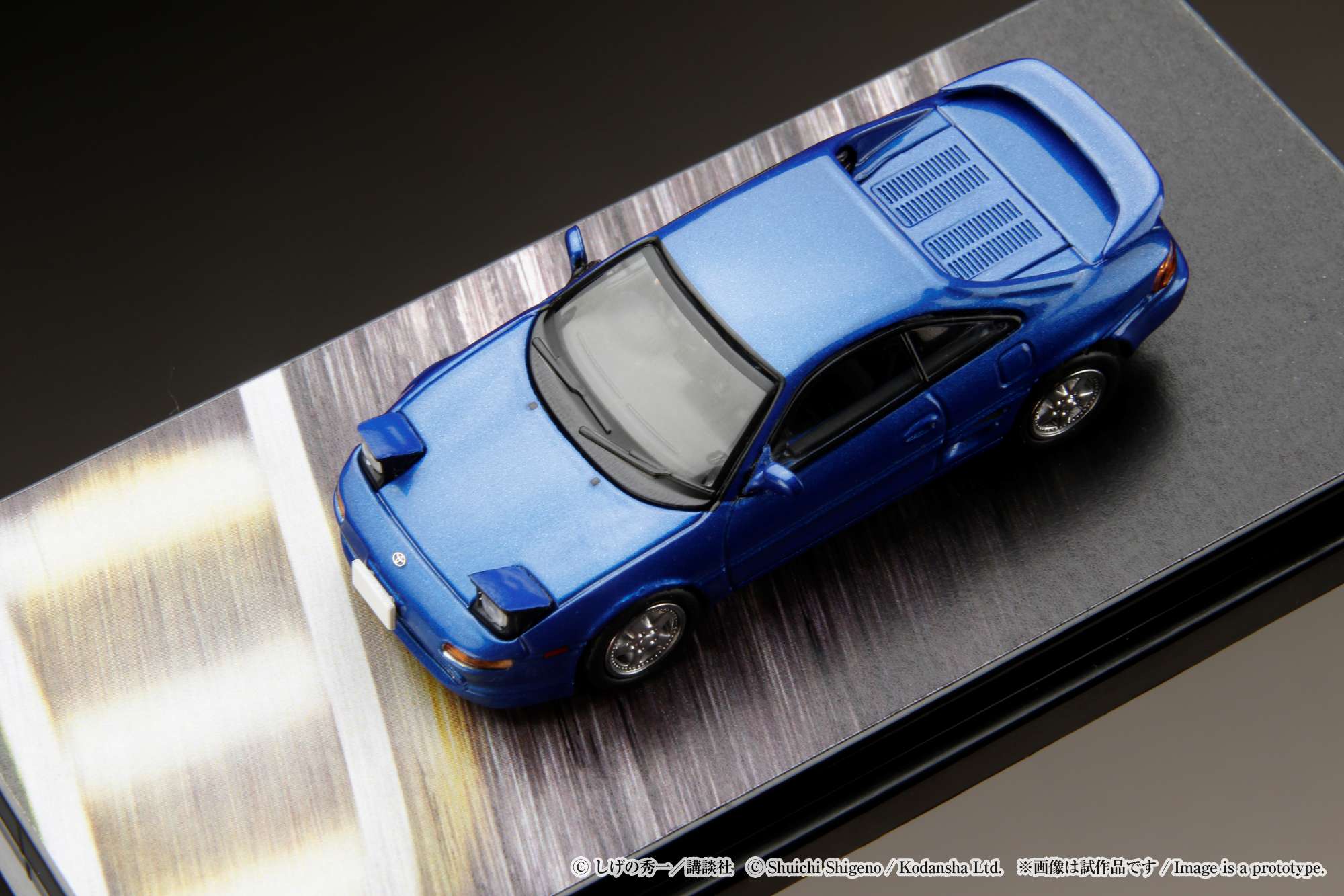 [HOBBY JAPAN] 1:64 Toyota MR2 (SW20) G-Limited / Initian D VS Takumi Fujiwara With Kai Kogashiwa Driver Figure