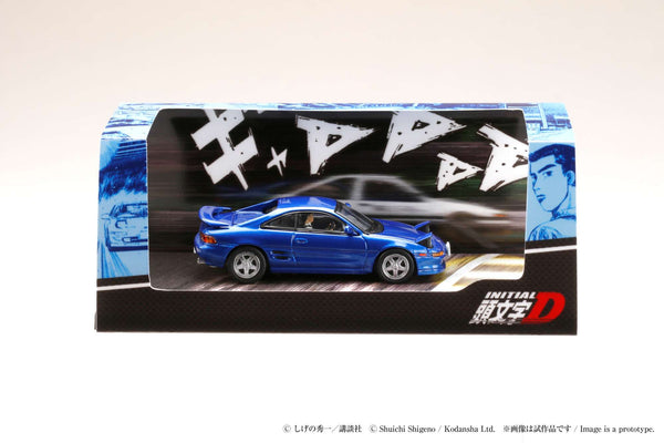 [HOBBY JAPAN] 1:64 Toyota MR2 (SW20) G-Limited / Initian D VS Takumi Fujiwara With Kai Kogashiwa Driver Figure