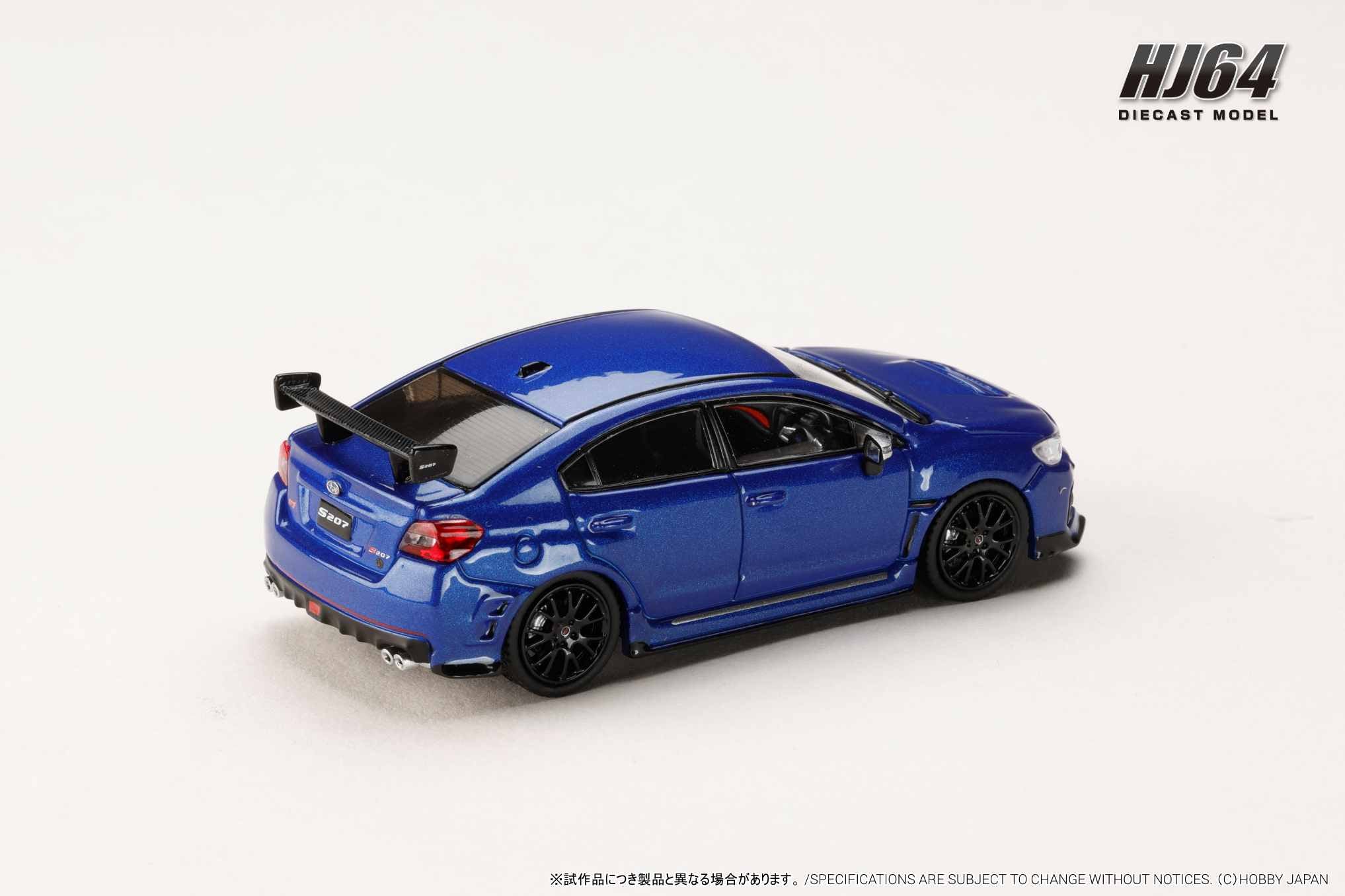 [HOBBY JAPAN] 1:64 Subaru S207 NBR Challenge Package WR Blue Pearl