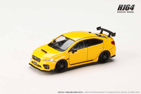 [HOBBY JAPAN] 1:64 Subaru S207 NBR Challenge Package Sunrise Yellow
