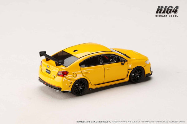 [HOBBY JAPAN] 1:64 Subaru S207 NBR Challenge Package Sunrise Yellow