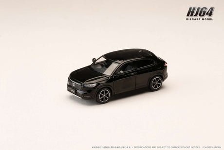 [HOBBY JAPAN] 1:64 Honda Vezel e:HEV X / HR-V Crystal Black Pearl - Toy Space Diecast Online Store Singapore