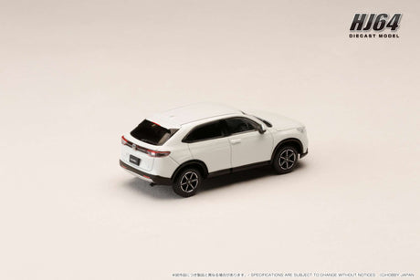 [HOBBY JAPAN] 1:64 Honda Vezel e:HEV X / HR-V Platinum White Pearl - Toy Space Diecast Online Store Singapore