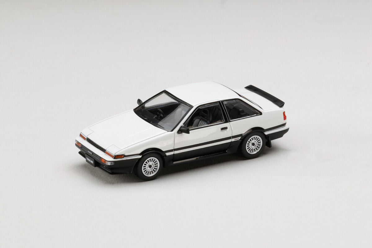 [HOBBY JAPAN] 1:64 Toyota Sprinter Trueno GT Apex (AE86) 2 Door Late Version White/Black
