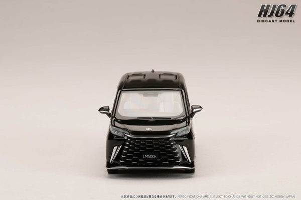 [HOBBY JAPAN] 1:64 Lexus LM 500H Customized Version With White Interior Graphite Black Glass Flake