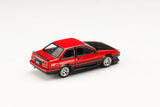 [HOBBY JAPAN] 1:64 Toyota Sprinter Trueno AE86 2 Door Late Version JDM Style Carbon Bonnet Red/Black