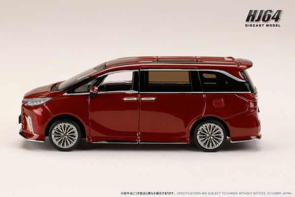 [HOBBY JAPAN] 1:64 Lexus LM Customized Version 6 Seater 500H (RHD) / Black Inteior - Sonic Agate