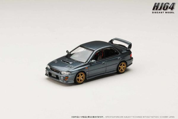 [HOBBY JAPAN] 1:64 Subaru Impreza WRX STI Ver.VI (GC8G) 1999 Cool Gray Metallic