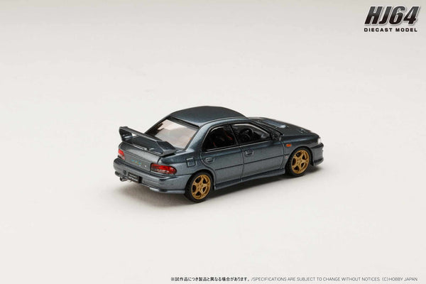 [HOBBY JAPAN] 1:64 Subaru Impreza WRX STI Ver.VI (GC8G) 1999 Cool Gray Metallic
