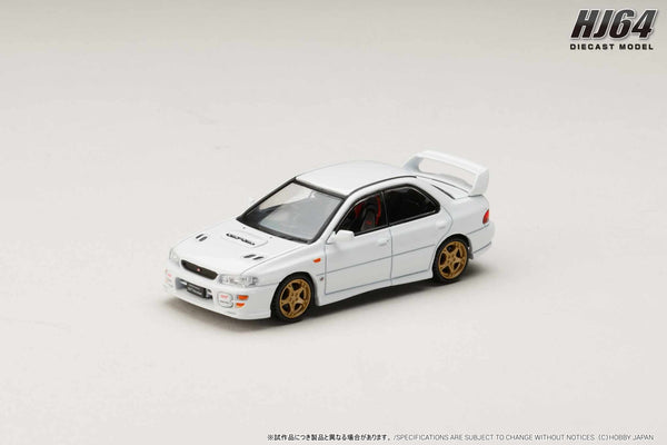 [HOBBY JAPAN] 1:64 Subaru Impreza WRX STI Ver.VI (GC8G) 1999 Pure White