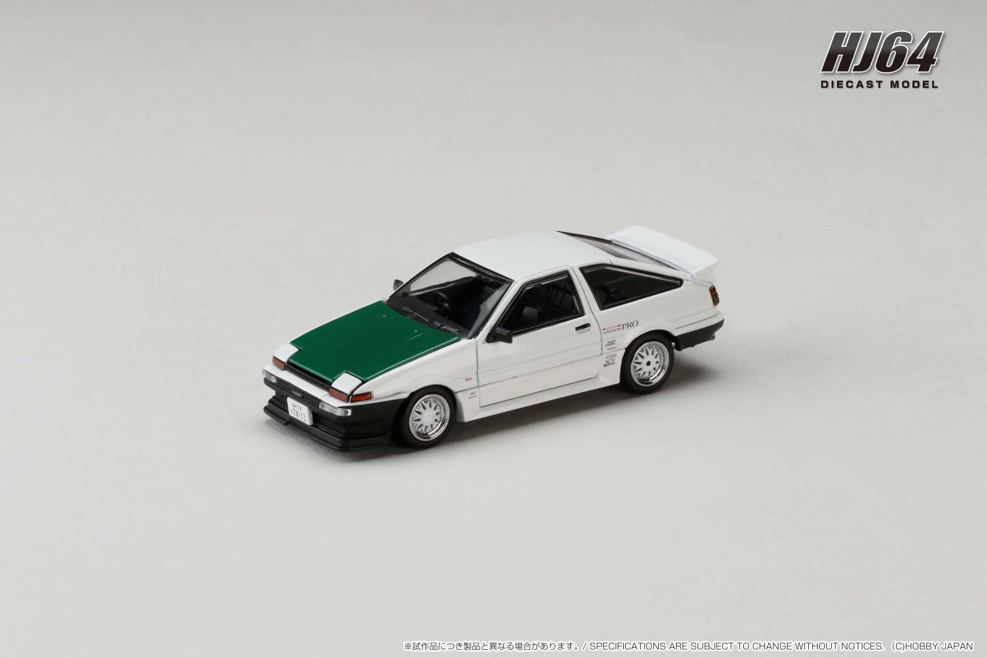 [HOBBY JAPAN] 1:64 Toyota Sprinter Trueno (AE86) / Dori Dori Mesh Wheel Drift King