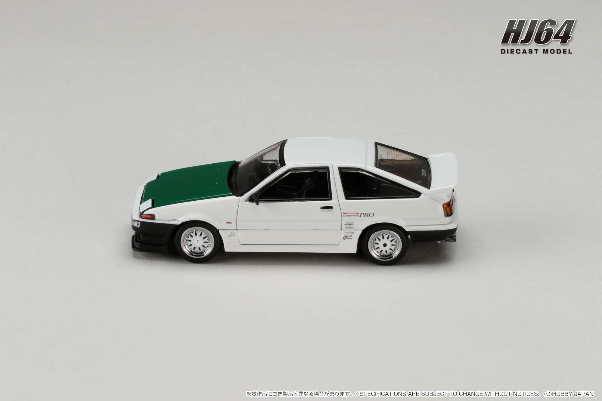 [HOBBY JAPAN] 1:64 Toyota Sprinter Trueno (AE86) / Dori Dori Mesh Wheel Drift King