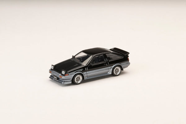 [HOBBY JAPAN] 1:64 Toyota Sprinter Trueno GT Apex (Ae86) Late Version JDM Style Carbon Bonnet Black/Gray